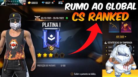 CS RANQUEADO RUMO AO TOP GLOBAL NO FREE FIRE GUILDA INSANOS