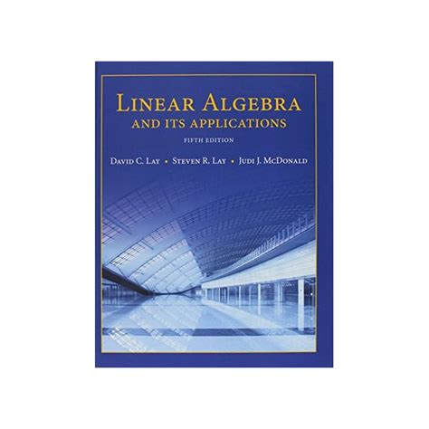 Buy Linear Algebra And Its Applications Student Study Guide For Linear