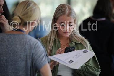 39078842-Harton Academy Sixth Form students collecting their results ...