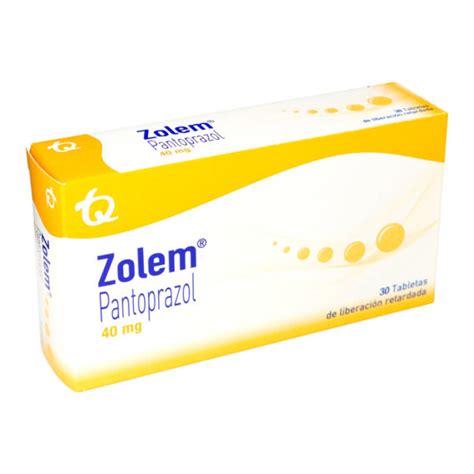 Zolem Pantoprazol Mg Tabletas Drogas Exito