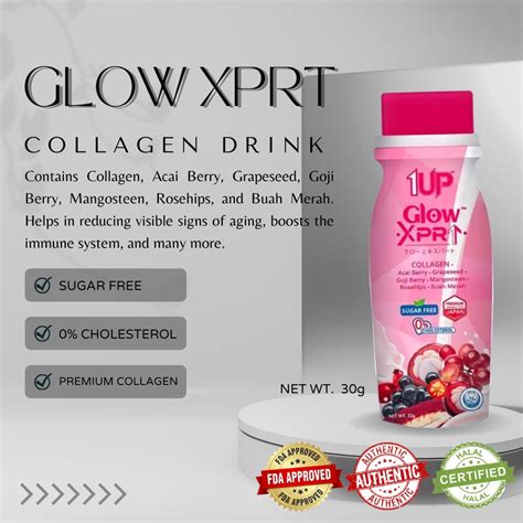 Up Glow Xprt Collagen Superfood Powdered Drink Mix Shopee Philippines