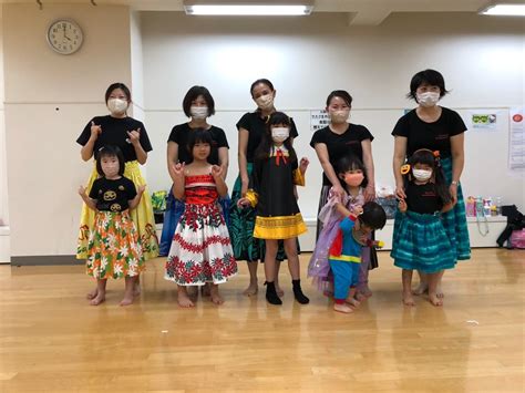 親子でhalloween 横浜市大倉山のフラダンス教室 オンラインレッスンも