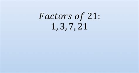 Highest Common Factors Maths Ks3