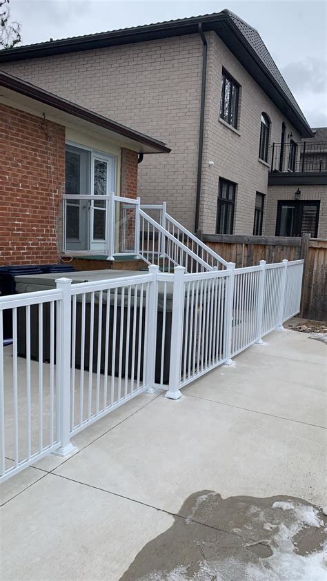 Installation of railings and fencing of the best quality in from a company