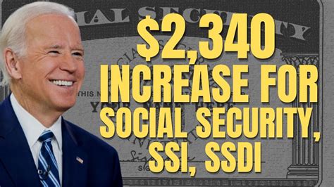 GOOD NEWS 2 340 INCREASE For These Social Security Beneficiaries