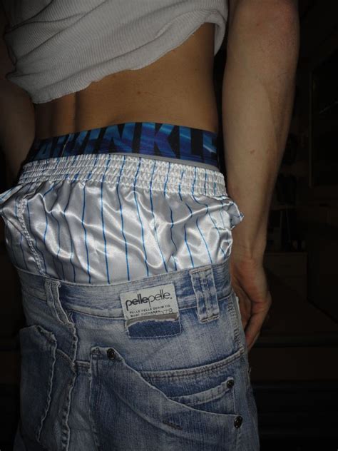 Silkboxerlover “ Nice Silky Boxers Sagging ” With Images Urban Wear Free Pictures Boxer