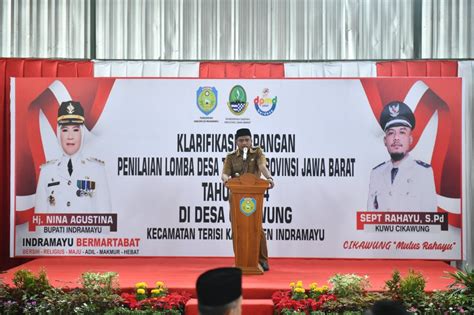 Keren Masuk Tiga Besar Cikawung Makin Optimis Jadi Desa Terbaik Di