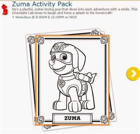 Paw Patrol O Patrulla Canina Actividades Para Imprimir Gratis De Zuma