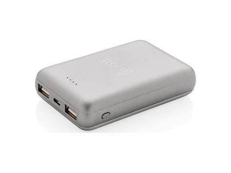 Zakformaat Powerbank Met W Draadloze Oplader Mah Pasco Gifts