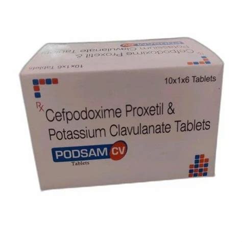 Cefpodoxime Proxetil And Potassium Clavulanate Tablets Packaging Type Box At Rs 203 5 Box In Udaipur