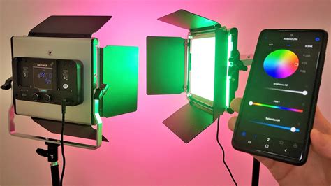 NEEWER 660 RGB APP Controlled Studio Light Kit Review YouTube