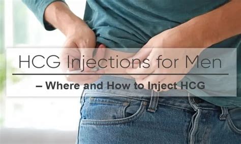 Hcg Injections For Men Where And How To Inject Hcg Hcg Diet News