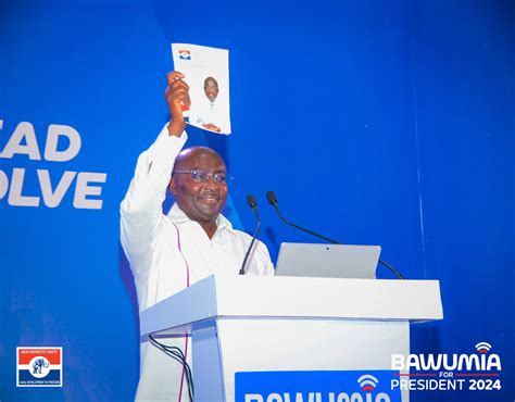 NPP 2024 MANIFESTO LAUNCH SPEECH BY THE PRESIDENTIAL CANDIDATE DR