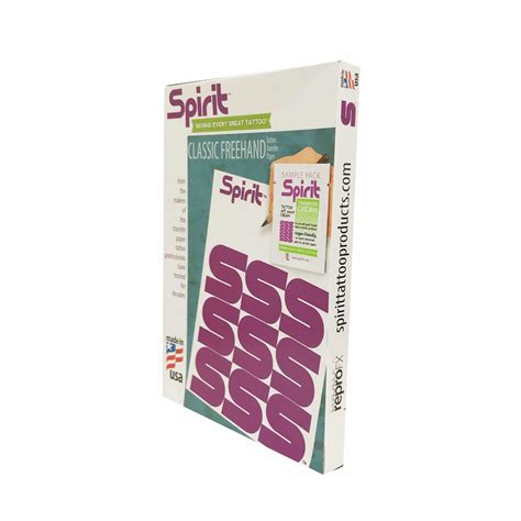 Spirit Tattoo Freehand Transfer Paper Hildbrandt Tattoo Supply