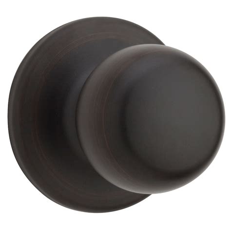 Weiser Fairfax Venetian Bronze Passage Knob The Home Depot Canada