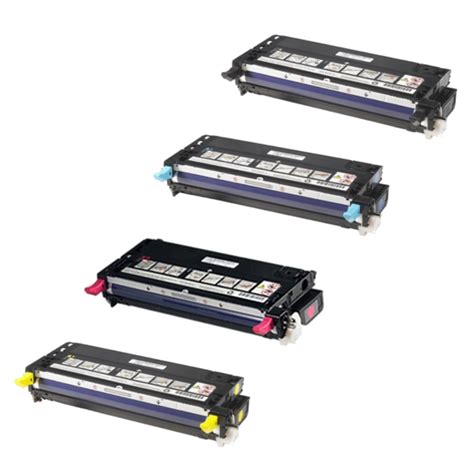 Toner Cartridges Dell Cn Mfp Color Printer Black Cyan Magenta