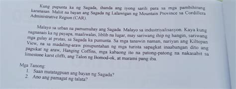 Paturo Po Sa Marunong Brainly Ph