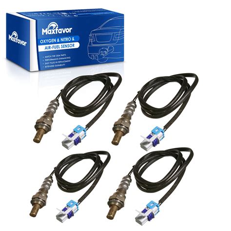 Amazon Maxfavor 4Pcs Upstream Downstream O2 Oxygen Sensor