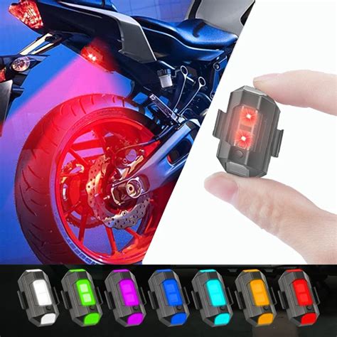 Motorcycle Lights Drone Strobe Light Usb Led Anti Collision Bike