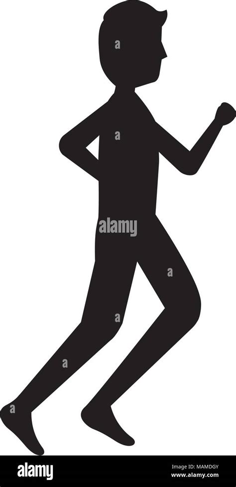 Sport Fitness Stretching Man Healthy Lifestyle Stock Vector Image And Art