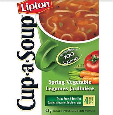 Lipton Cup A Soup Spring Vegetable Reviews In Soup Chickadvisor