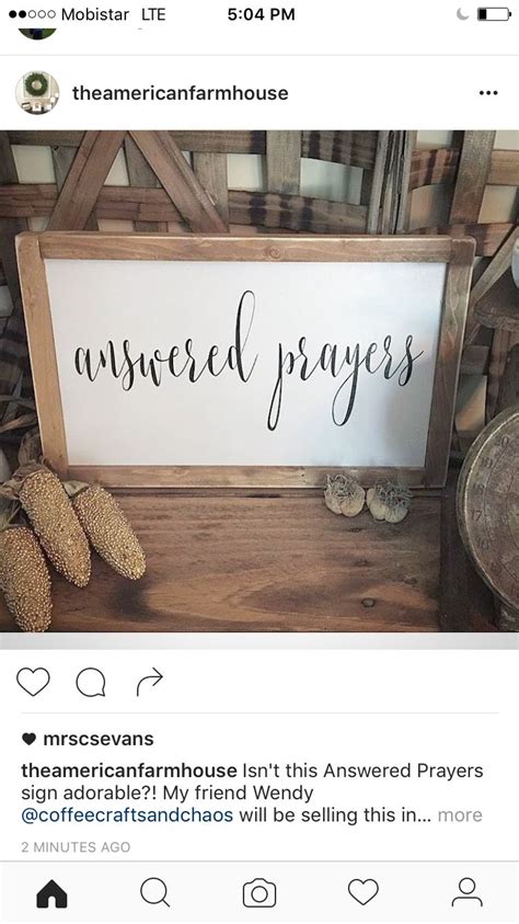 Prayer Signs, Answered Prayers, Novelty, Inspiration, Decor, Biblical Inspiration, Decoration ...