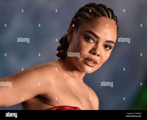 Los Angeles USA 13th Mar 2023 Tessa Thompson Arriving To The Vanity