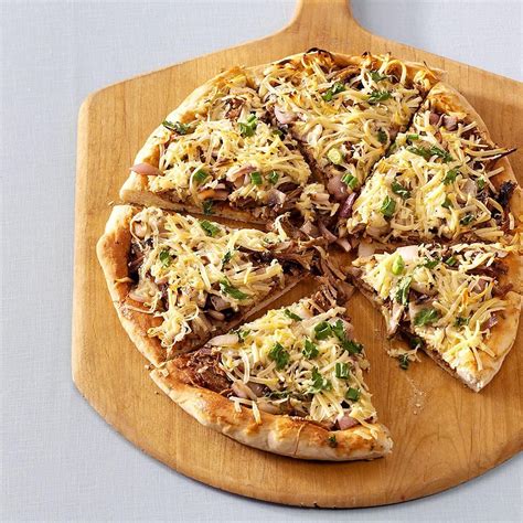 Bbq Brisket Flatbread Pizzas Recipe How To Make It