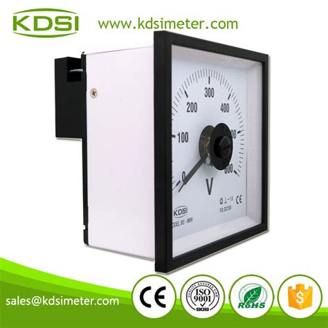 Kdsi Electronic Apparatus Be 96w Dc10v 600v Wide Angle Analog Dc Panel Volt Meter Buy Meter