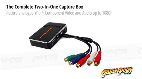 1080p HDMI & Component Video Capture Recorder - Save your Gaming Footage