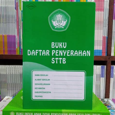 Jual Buku Daftar Penyerahan STTB Shopee Indonesia