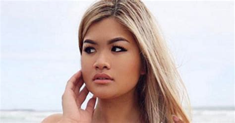 Instagram Model Jojo Babie S Cleavage Breaks Free From Shrunken Bikini Daily Star