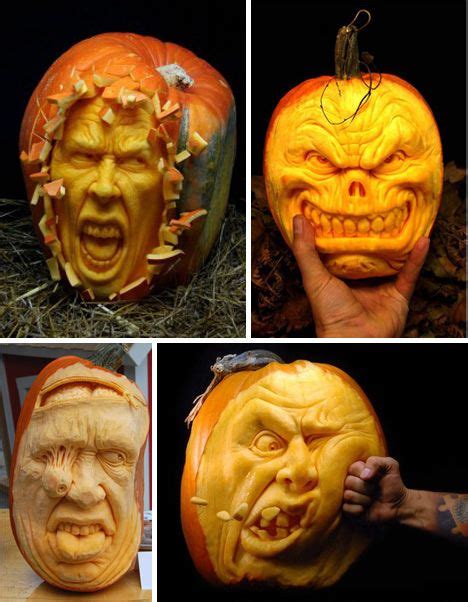 Creative Carving 43 Bright And Beautiful Jack O Lanterns Urbanist Pumpkin Carving Jack O