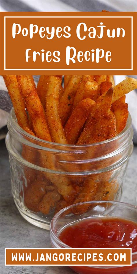 Popeyes Cajun Fries Recipe | Recipe | Recipes, Restaurant recipes, Cajun fries recipe