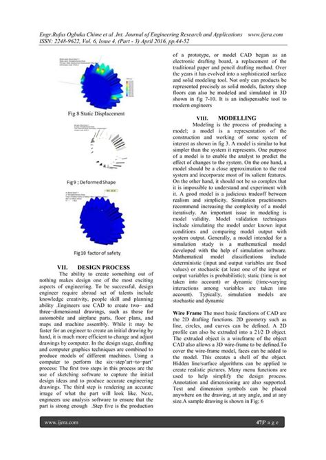 Design Modeling Application And Analysis Of Bevel Gears Pdf