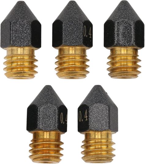 0 4mm Hot End Nozzle Of Extruder Head Brass And PTFE Coating For 1 75mm Filament 3D Printer