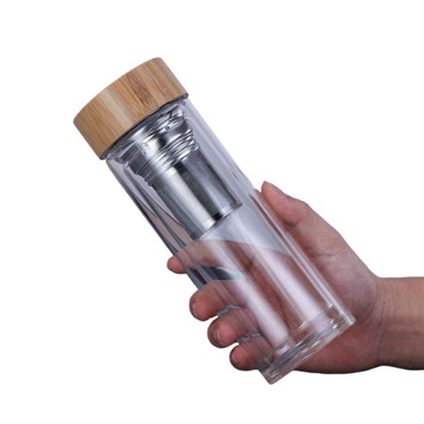 Customized Borosilicate Glass Bottle Clear Glass Drinking Bottle With