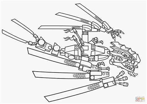 Ninjago Dragon Drawing At Explore Collection Of