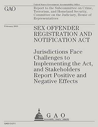 Sex Offender Registration And Notification Act U S Government