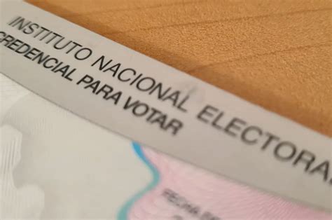 Ine Ampl A La Vigencia De Credenciales Para Votar En