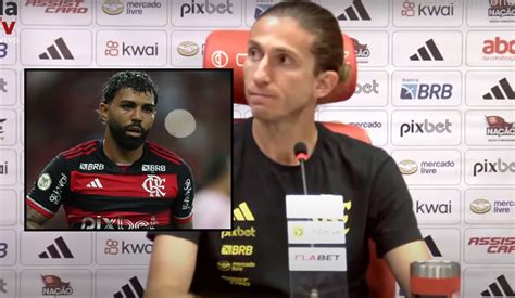 Filipe Lu S Explica Sa Da De Gabigol Do Time Titular Do Flamengo