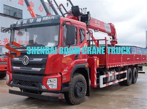 10ton 12ton Truck Cranes Chinese Telescopic Boom Hydraulic Crane Truck