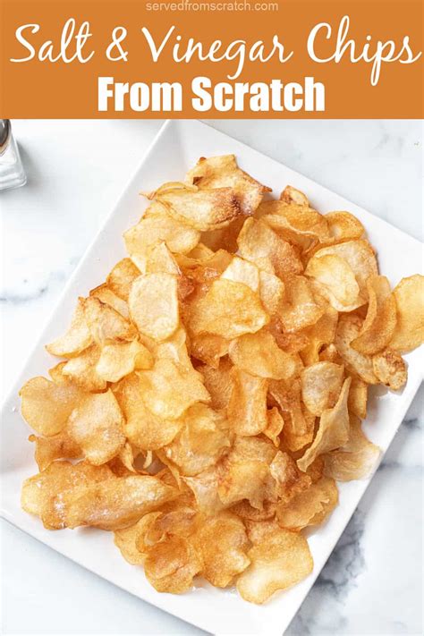 Homemade Salt and Vinegar Chips - Served From Scratch