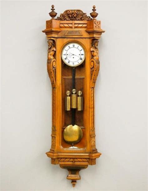 3 Weight Vienna Regulator Wall Clock ClockPrices