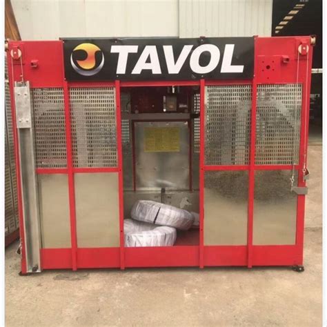 Tavol Sc Series Double Single Cage Construction Hoist Building