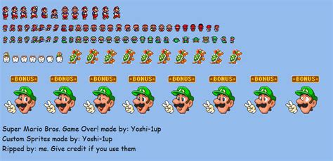 Super Mario Bros. Game Over by besi200 on DeviantArt