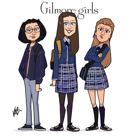 gilmore girls fan art by VALEPEREIRA on DeviantArt