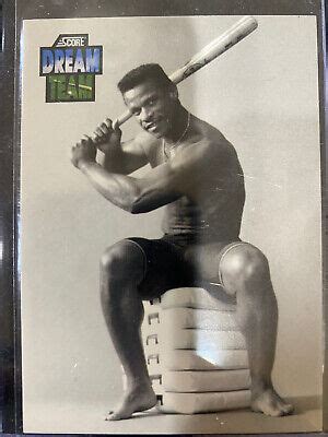 Rickey Henderson1992 Score Dream Team 441Oakland Athletics HOF OF