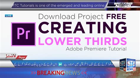 Download Adobe Premiere Lower Thirds Templates Free