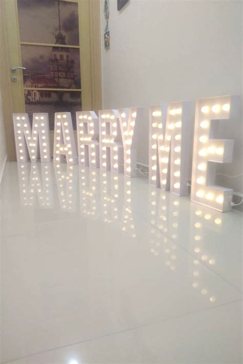 Marry Me Marquee Battery Powered Cm D Marry Me Marquee Letter